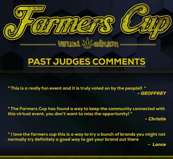 Reviews of judges of Farmers Cup Virtual edition, Quotes say how they enjoyed the experience and influenced their purchases 